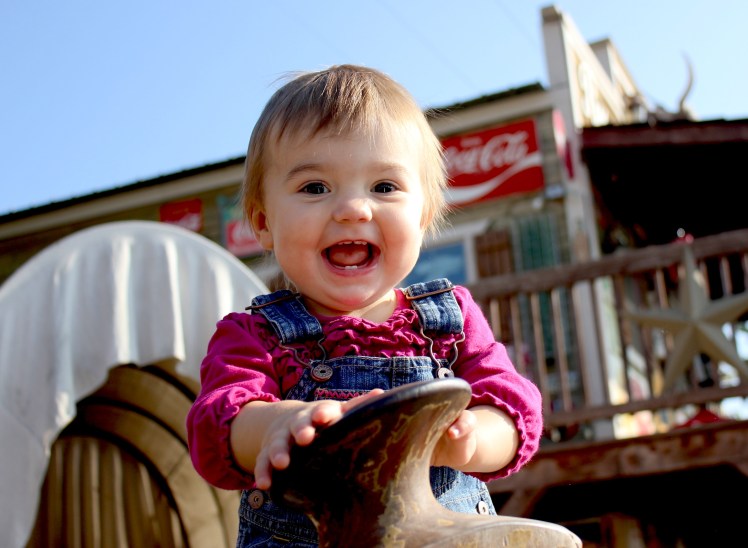 Riding the Horse at Bravo Farms Riding the Horse at Bravo Farms